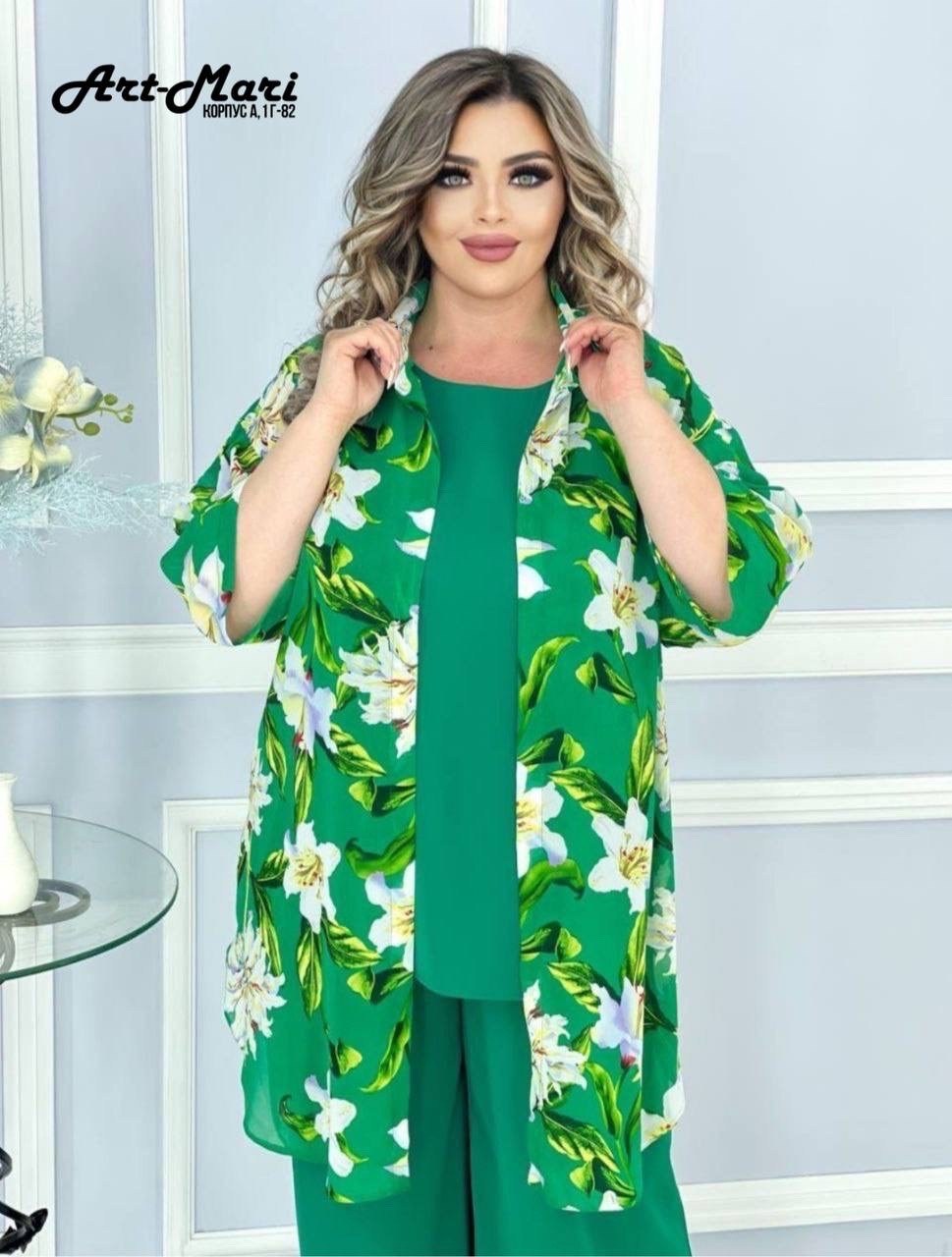нарядный брючный костюм, больших размеров,женские костюмы,женские костюмы больших размеров,женский брючный костюм