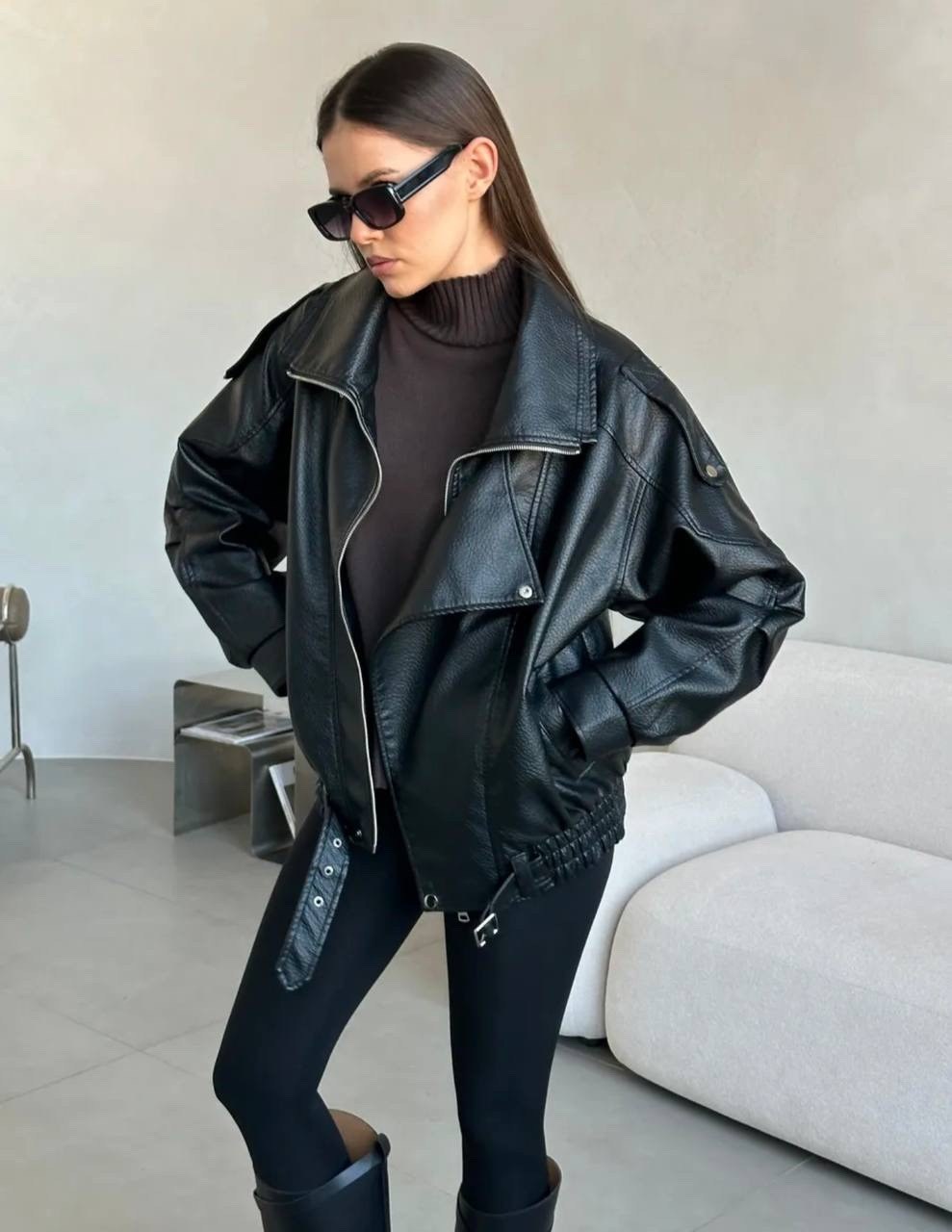 куртка косуха,кожаная куртка косуха,кожаная куртка,куртка косуха женская оверсайз,косуха