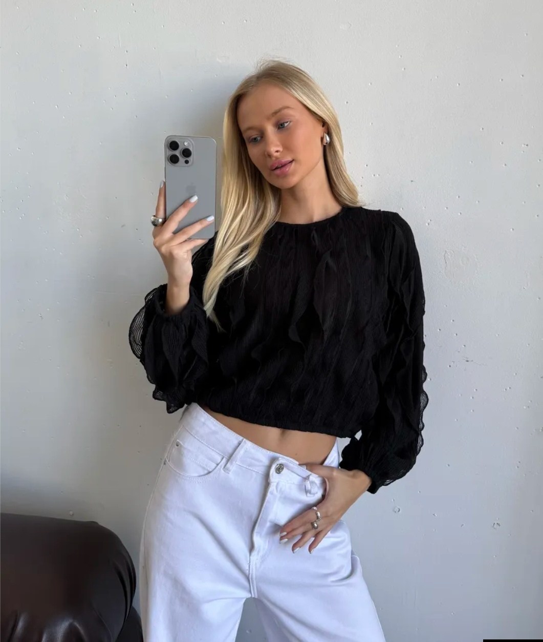 блузка с рюшами,блузка стильная,блуза,блузка с оборками,блузка легкая