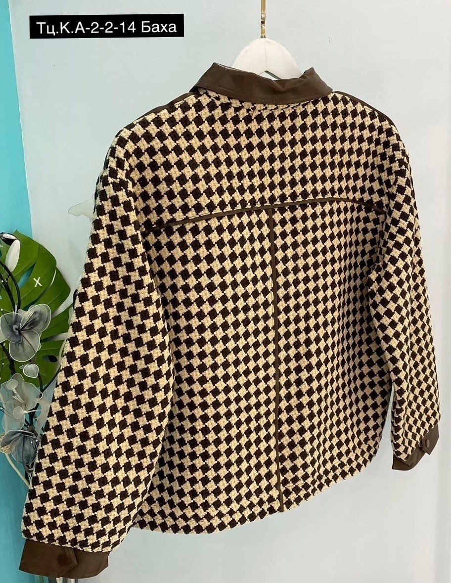 повседневная куртка,женская куртка,куртка женская клетчатая,куртка в клетку,твидовый бомбер