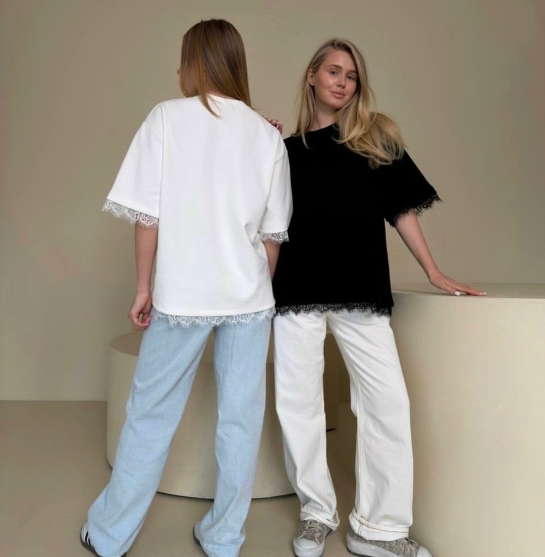 футболка с кружевами,одежда с кружевом,майка с кружевами,футболки женская,блуза