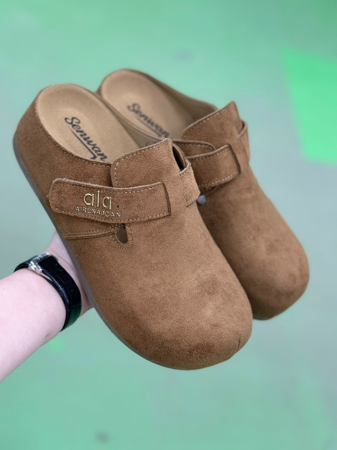 сабо birkenstock,,женские birkenstock,замшевые сабо,модные тапочки