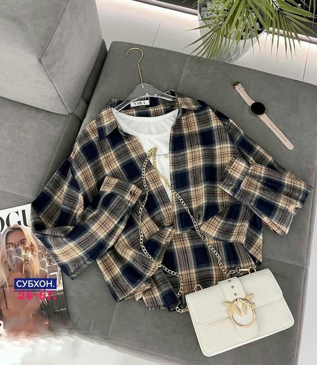 женская рубашка,рубашка в клетку с майкой beststyle,рубашка в клетку женская оверсайз,рубашка в клетку,женская рубашка в клетку