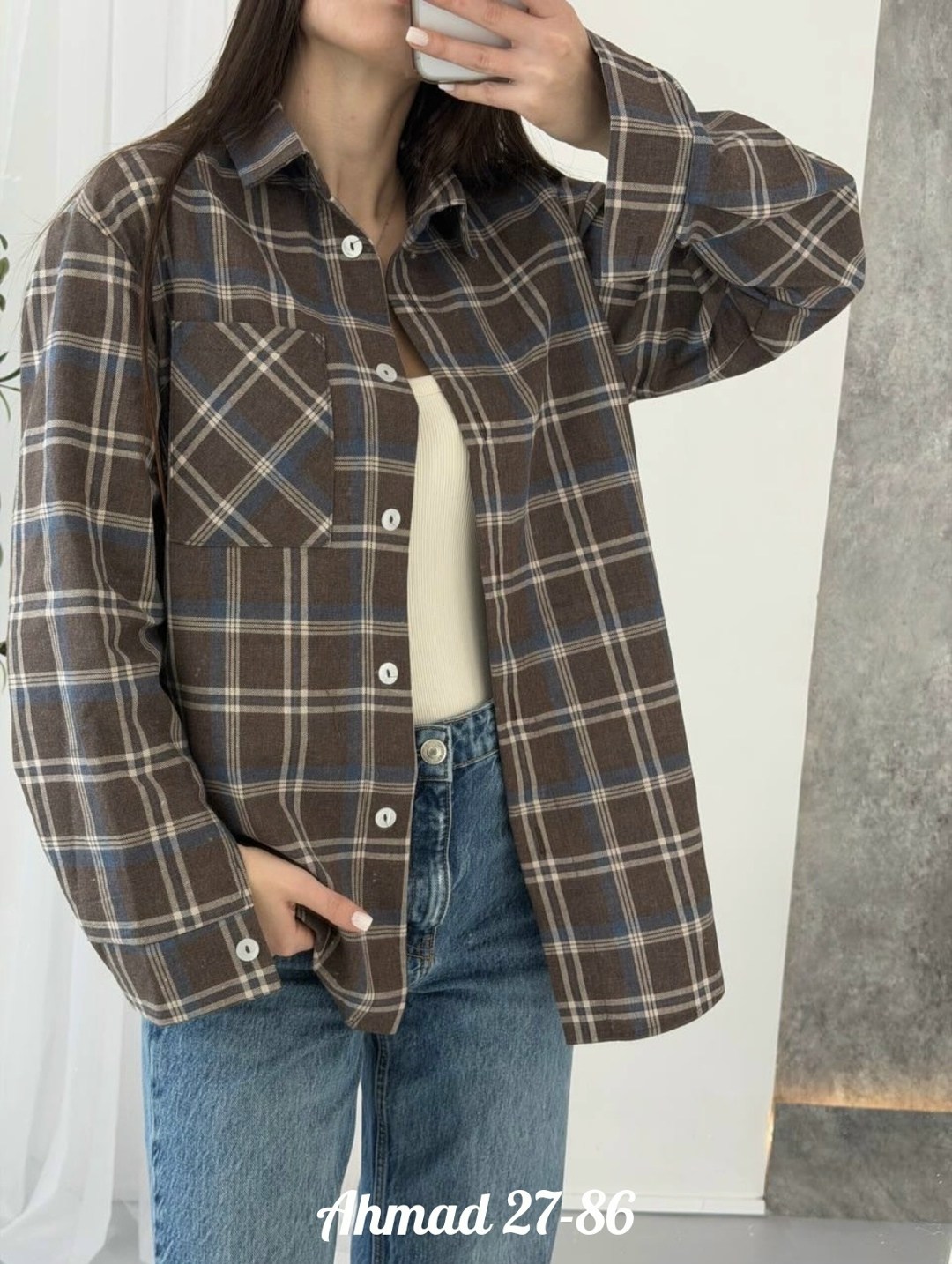 рубашка в клетку,рубашка в клетку женская,женская рубашка оверсайз в клетку,рубашка в клетку хлопковая оверсайз 4times,рубашка женская