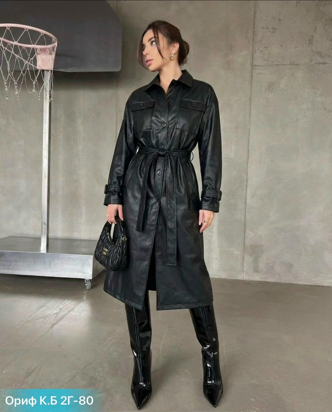 тренч кожаный длинный плащ emberens,тренч кожаный длинный плащ popova.collection,тренч кожаный,тренч из экокожи в базовом черном цвете,кожаный плащ женский