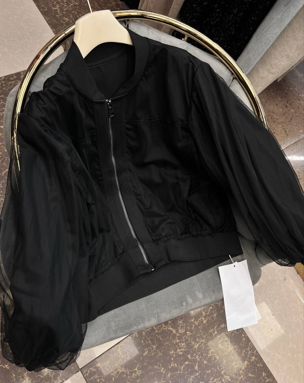 блузка из органзы,блузка,белая блузка с объемными рукавами,блуза,прозрачная блузка