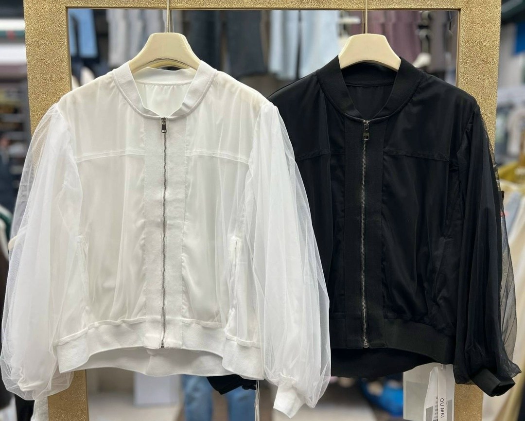 блузка из органзы,блузка,белая блузка с объемными рукавами,блуза,прозрачная блузка