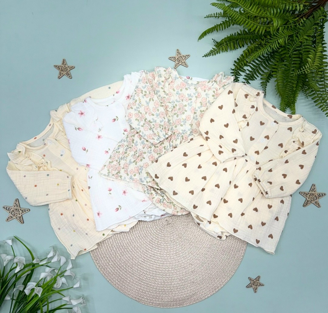 боди платье для новорожденного,платья для малышей,платье для девочки из муслина,платья для новорожденных,боди для малыша