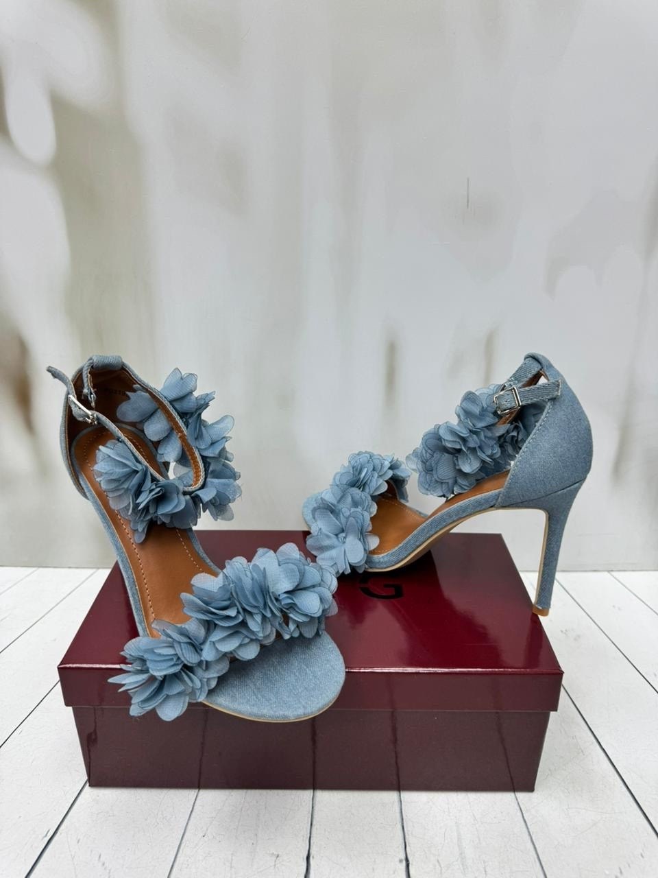 ,босоножки джинсовые,модные босоножки,босоножки на каблуках,голубые босоножки