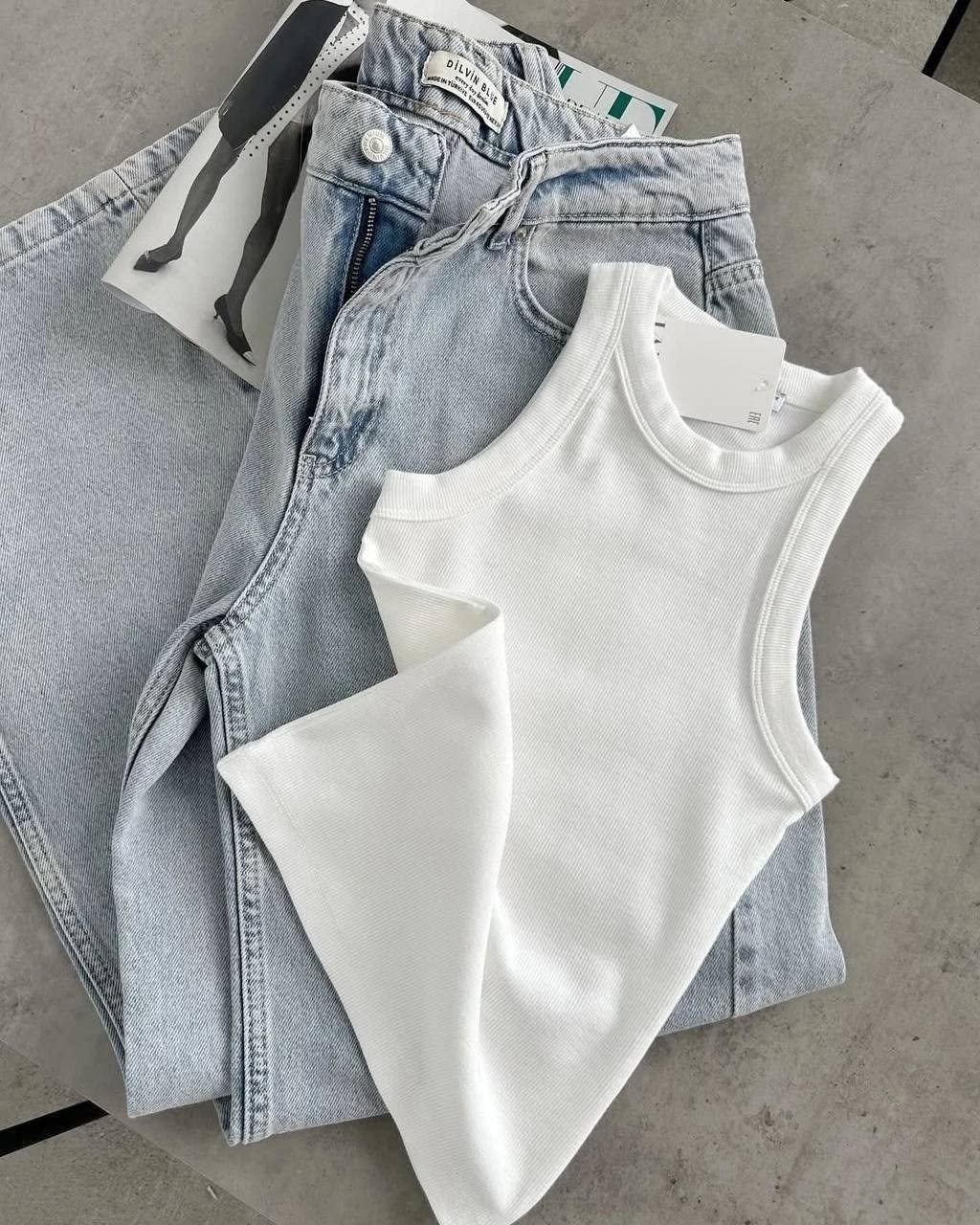 майка лапша,майка женская,майка в рубчик,сток одежда,топ майка