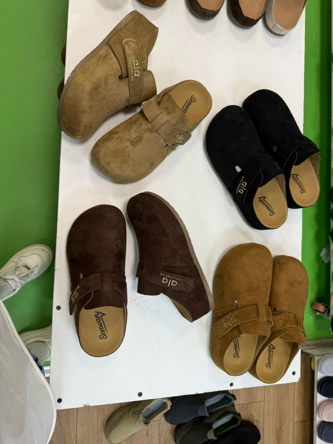 сабо birkenstock,,женские birkenstock,замшевые сабо,модные тапочки