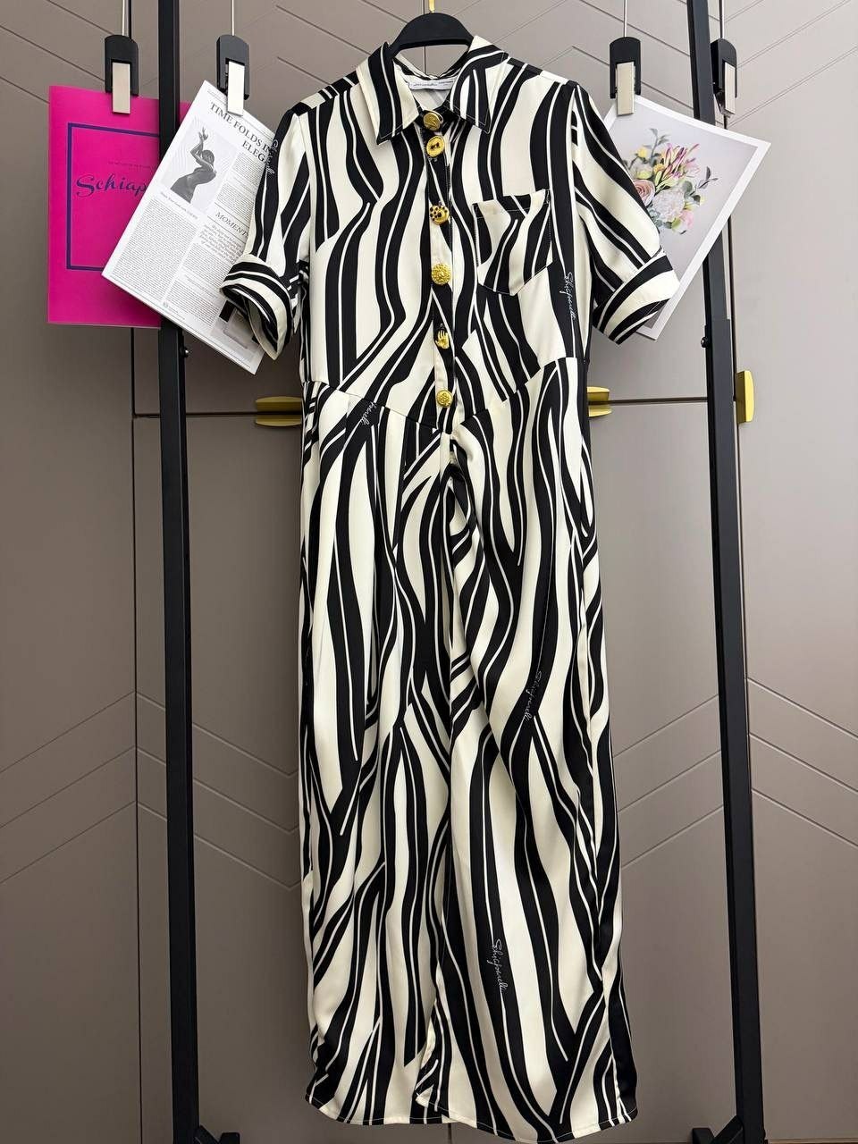 платье рубашка макси в полоску,летнее платье рубашка длинное lookcoco,платья,платья в полоску,платье рубашка зебра