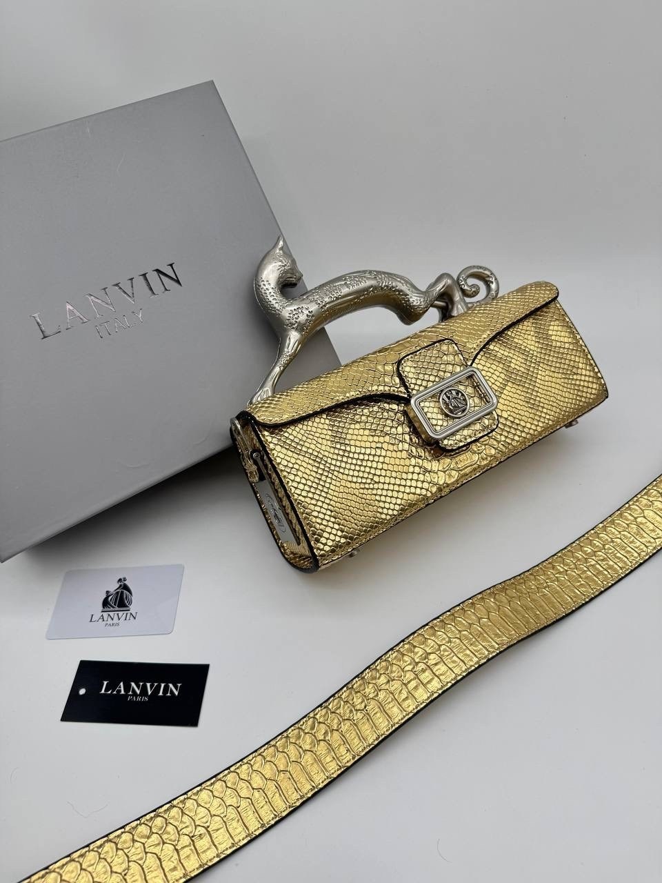 сумка lanvin,сумка lanvin 25х12 см натуральная кожа,сумка,сумка-клатч lanvin,женская сумка
