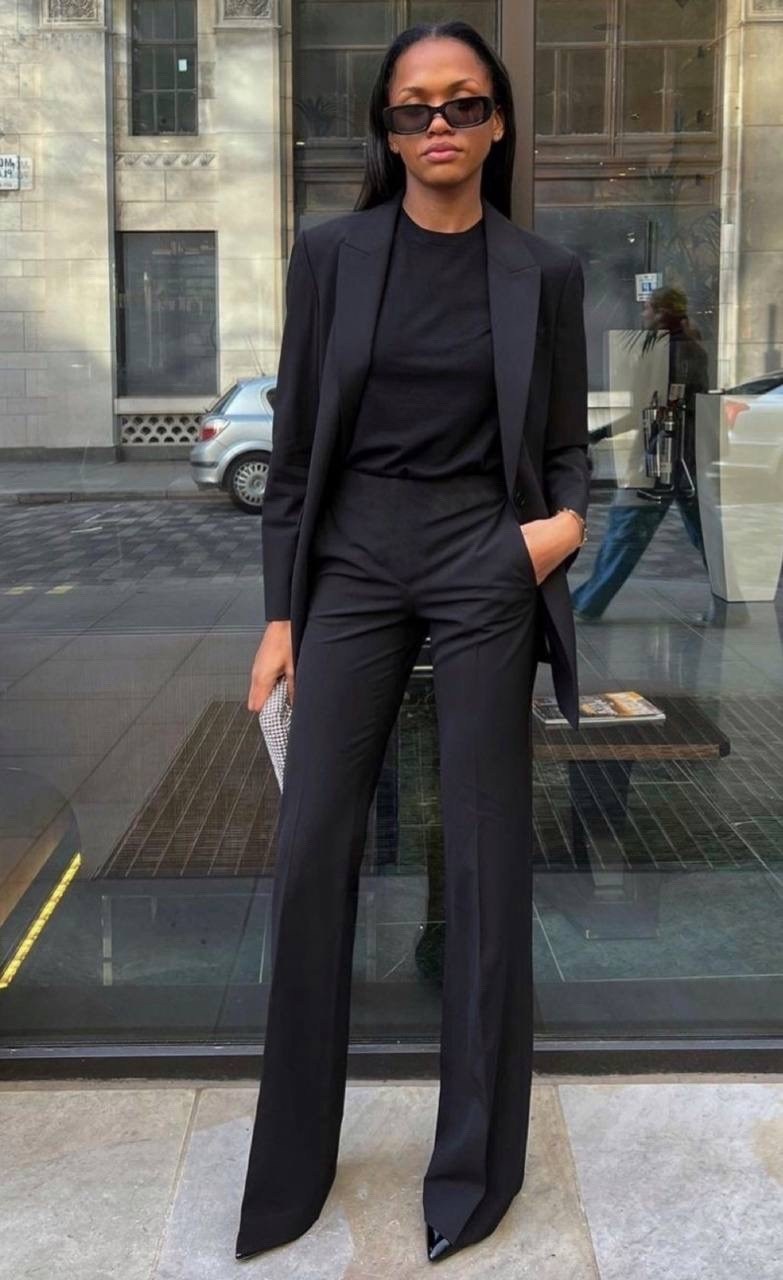 стиль одежды,женские брюки палаццо,костюм брючный,брюки палаццо,коричневый костюм