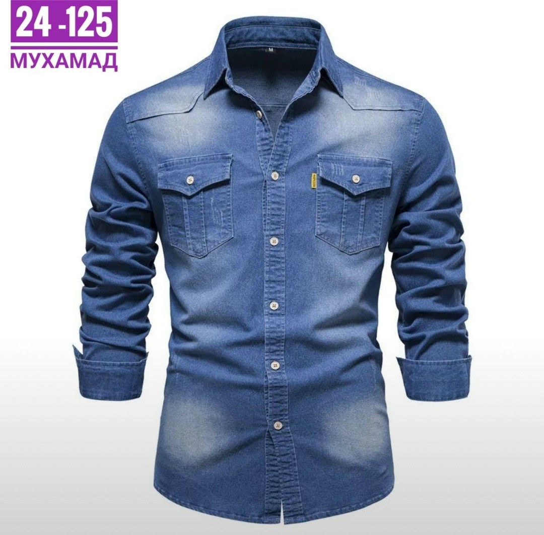 рубашка мужская джинсовая с длинным рукавом,рубашка джинсовая мужская,мужская повседневная рубашка с длинным рукавом,джинсовая рубашка с длинным рукавом,мужская повседневная рубашка