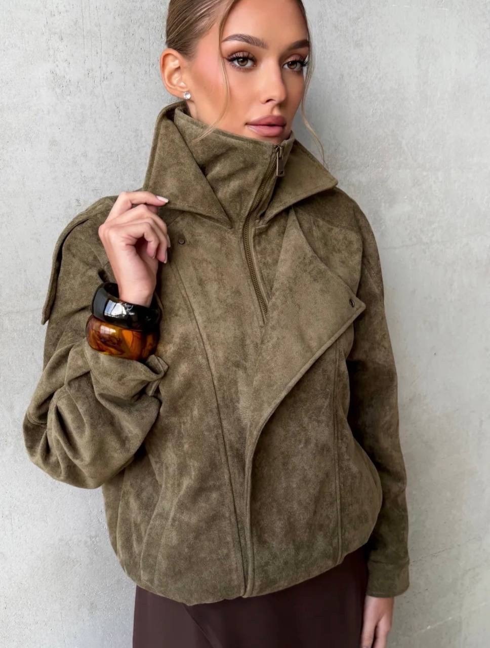 бомбер куртка замшевая оверсайз премиум x'zotic,куртка замшевая,бомбер куртка,женская куртка бомбер из эко замши коричневого цвета,куртка замшевая бомбер оверсайз lancy