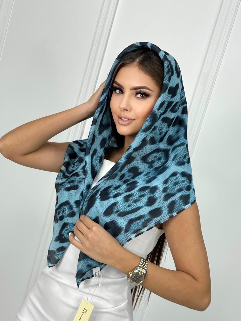 платок леопардовый,платки женские,палантин женский,шарф леопардовый,платки и шарфы