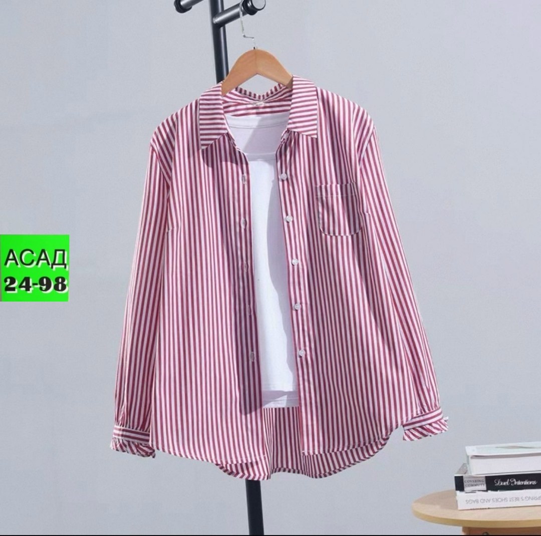 женская рубашка,повседневная рубашка,рубашка в полоску женская,рубашка в полоску,повседневная рубашка в полоску