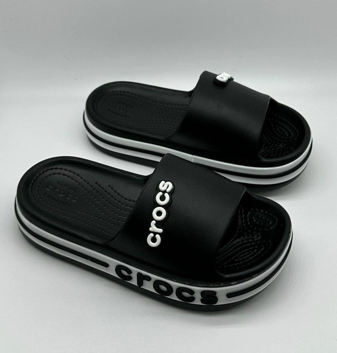 шлепанцы crocs,женские кроксы,,шлепанцы crocs bayaband slide,crocs женские