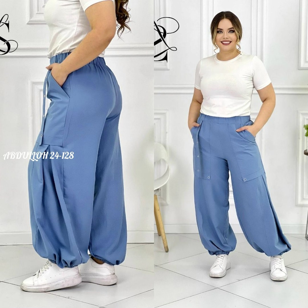 брюки карго алладины женские больших размеров,брюки женские широкие,широкие штаны,летние брюки для полных женщин,брюки для полных