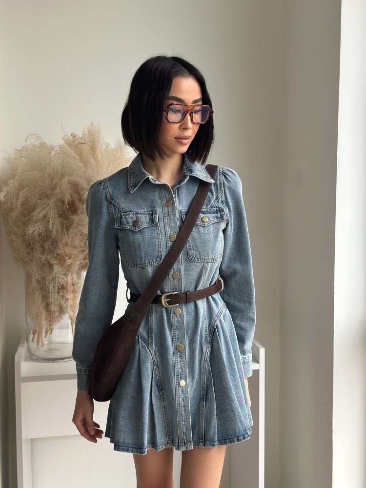 джинсовое платье-рубашка,джинсовое платье,женское джинсовое платье с длинным рукавом,женское джинсовое платье,джинсовое платье-рубашка для женщин