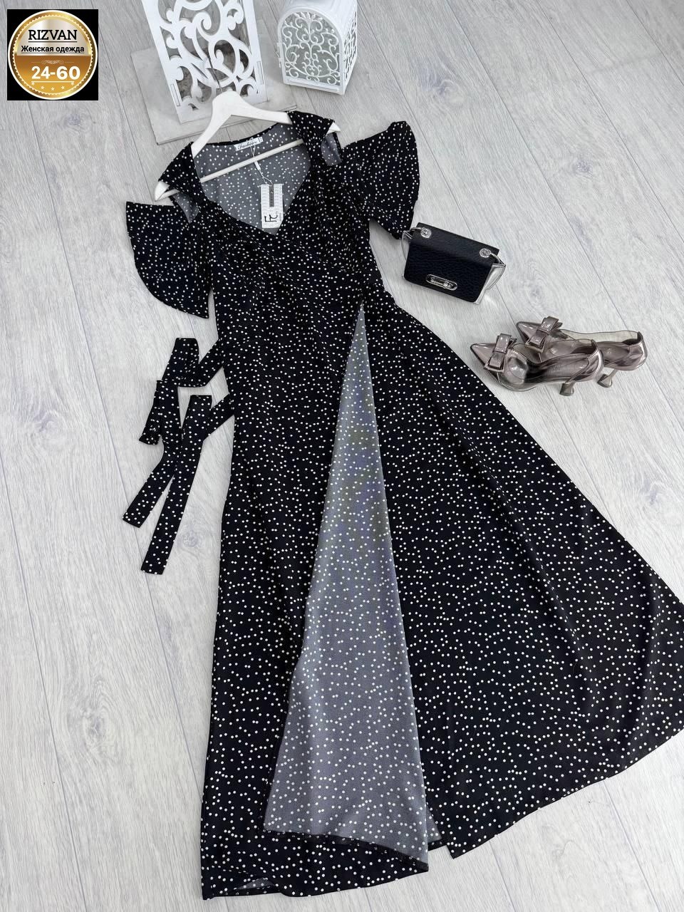 платье в горошек,платье в пол в горошек,женское платье в горошек,платье в горошек длинное,платья