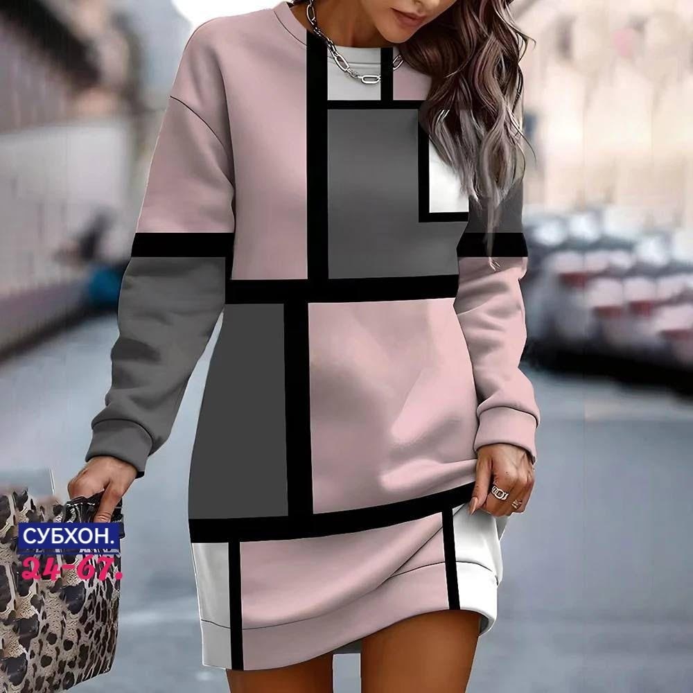 платье модное,платье свитшот женское,платье-свитер,платье-туника женское,повседневные платья