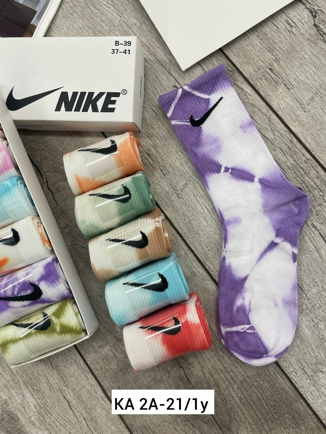 комплект носков nike,упаковка носков,подарочный набор женский носки,женские носки набор,носки в подарочной коробке