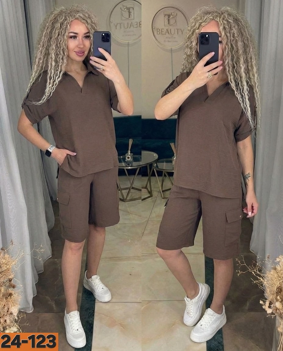 костюм женский,трикотажные костюмы,женские летние костюмы,женский костюм с шортами,костюм двойка женская
