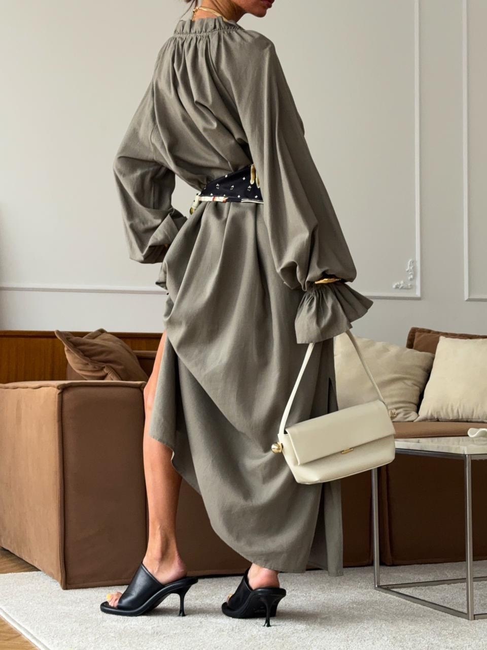 платье серое,женская платье,платье schiaparelli,модное платье,платья дизайнерские