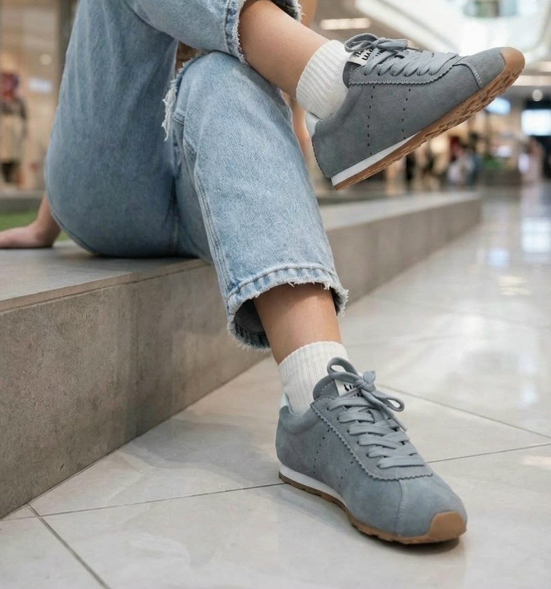 ,женские кроссовки,замшевые кроссовки,повседневные кроссовки,серые кроссовки