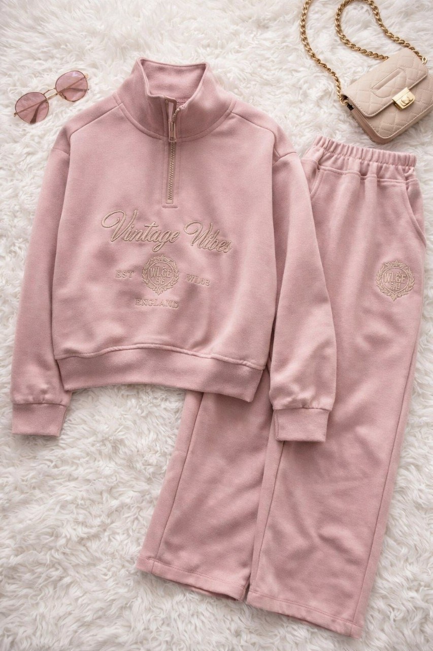 спортивные костюмы для девочек,костюм для девочек,детский костюм,одежда для девочек,костюм детский (толстовка, брюки) minaku цвет розовый