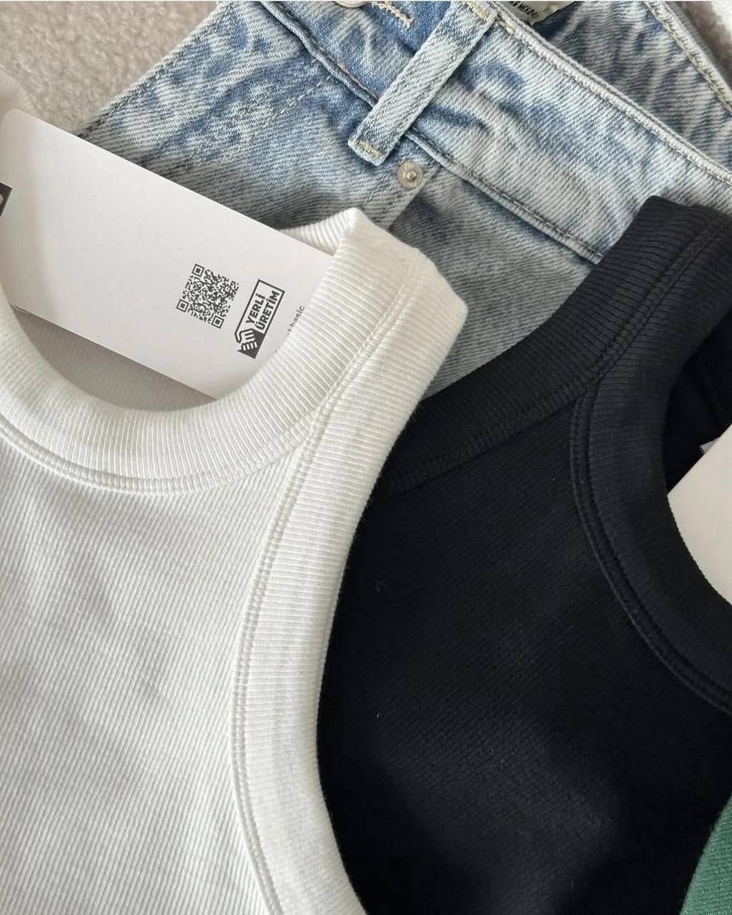 майка лапша,майка женская,майка в рубчик,сток одежда,топ майка