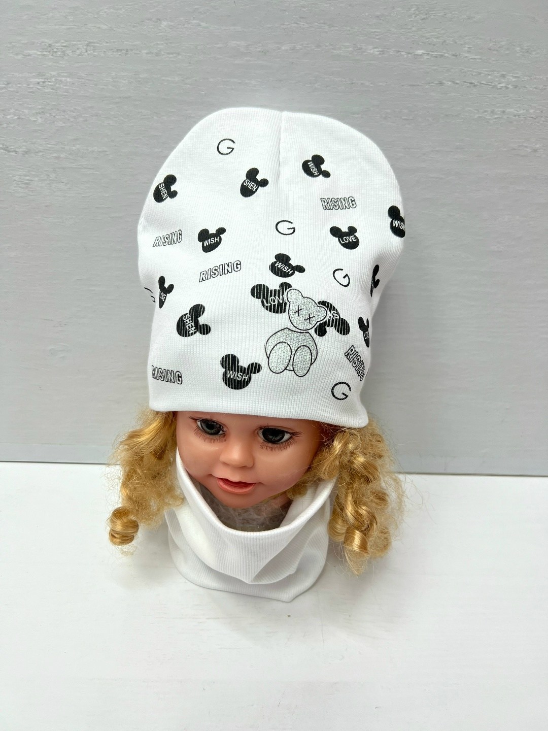 комплект шапки,шапка детская,шапка для девочек,шапка детская и снуд,шапка для детей