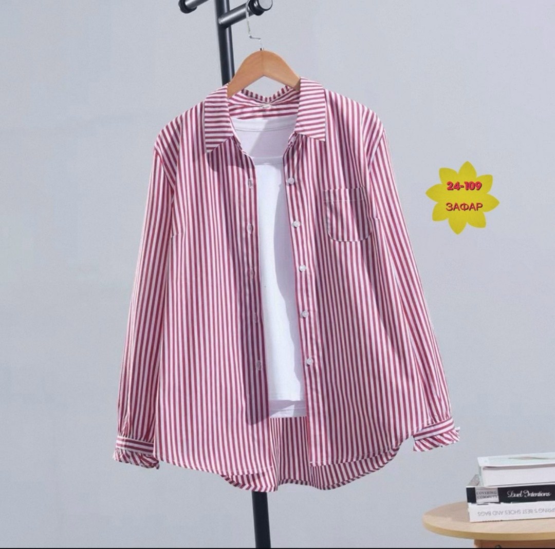 рубашка в полоску женская,женская свободная рубашка в полоску с длинными рукавами,женская рубашка,женская хлопковая рубашка в полоску,zevity 2026 женская модная полосатая повседневная блузка из поплин