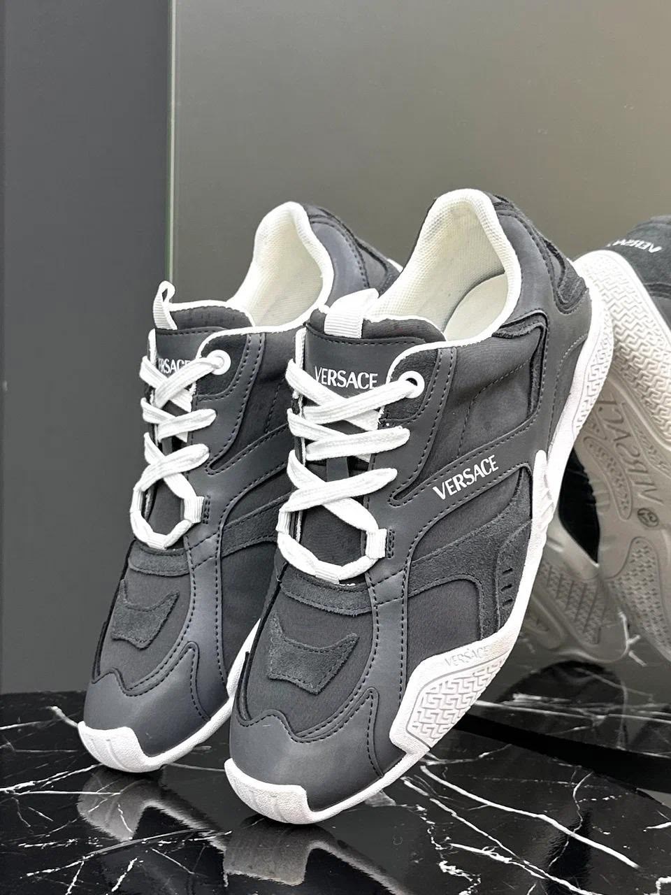 кроссовки versace,кроссовки,кроссовки женскиe,белые кроссовки,кроссовки повседневные