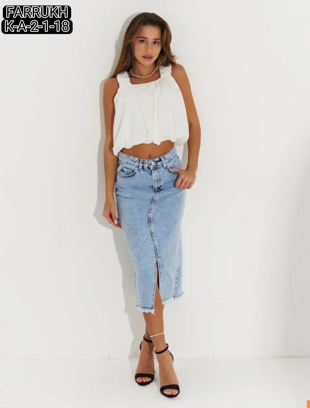 джинсовая юбка,юбка миди джинсовая,юбка джинсовая миди с разрезом,джинсовая юбка с разрезом,женские джинсовые юбки