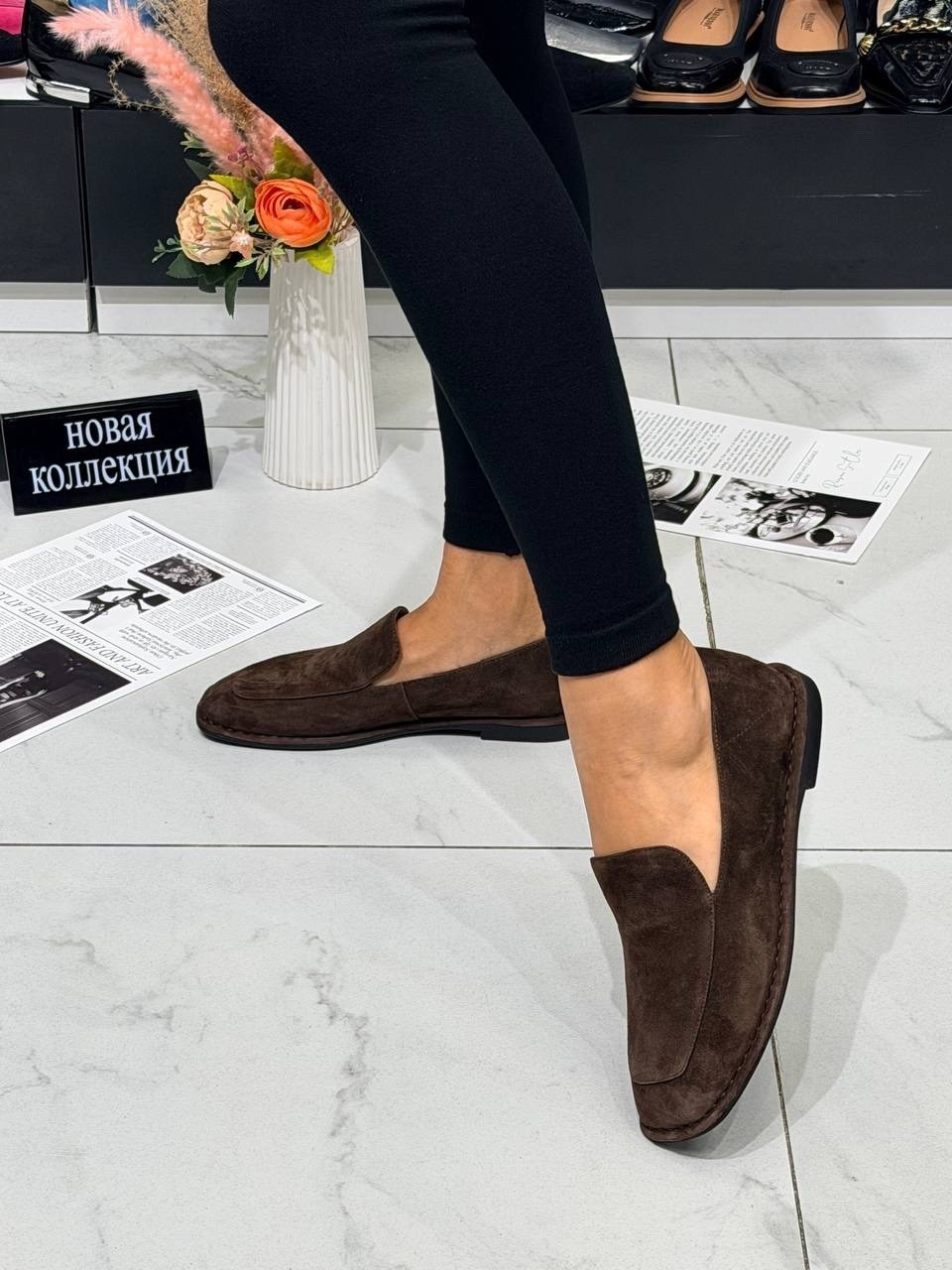 лоферы замшевые,женские замшевые лоферы,коричневые лоферы,лоферы из натуральной замши saivuil,лоферы женские натуральная замша