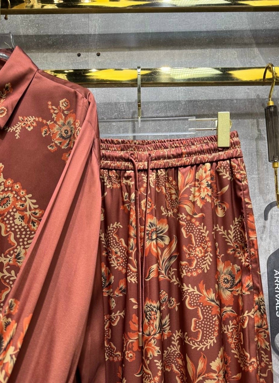 пижама шелковая с брюками,шелковая пижама миа миа,шелковые брючный комплект миа миа,костюм в пижамном стиле,mia-amore пижама комплект-тройка