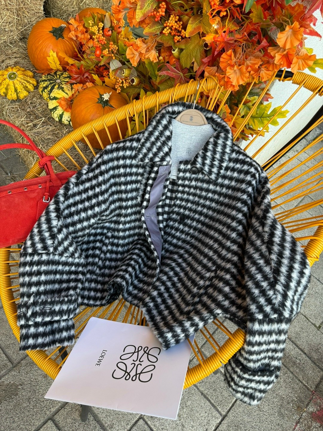 пальто в клетку,куртка модная,куртка в клетку,утепленное шерстяное пальто в клетку с двойными карманами модель s218 в корейском стиле,клетчатое пальто