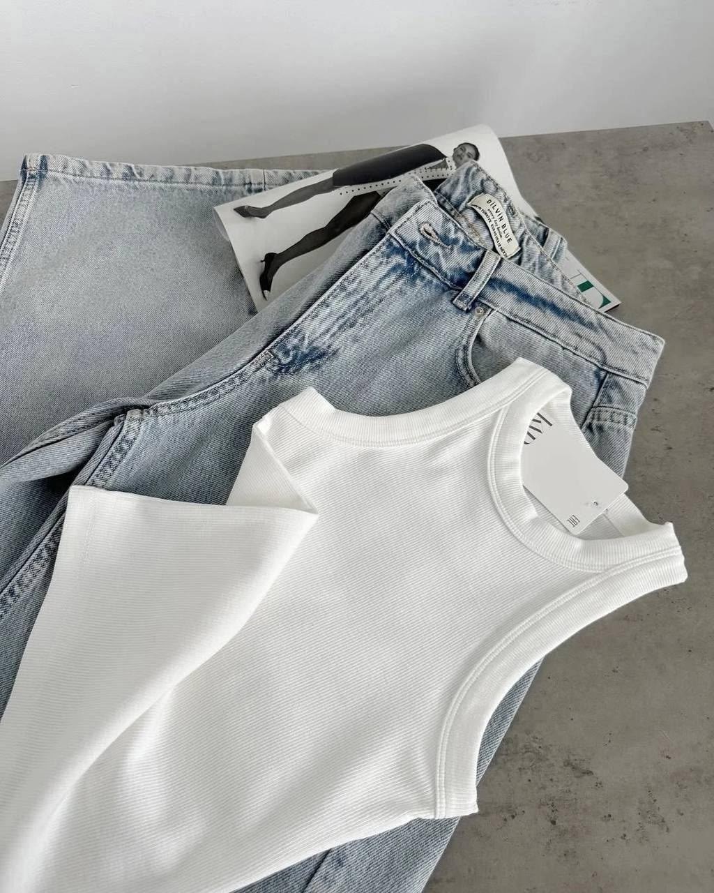 майка лапша,майка женская,майка в рубчик,сток одежда,топ майка