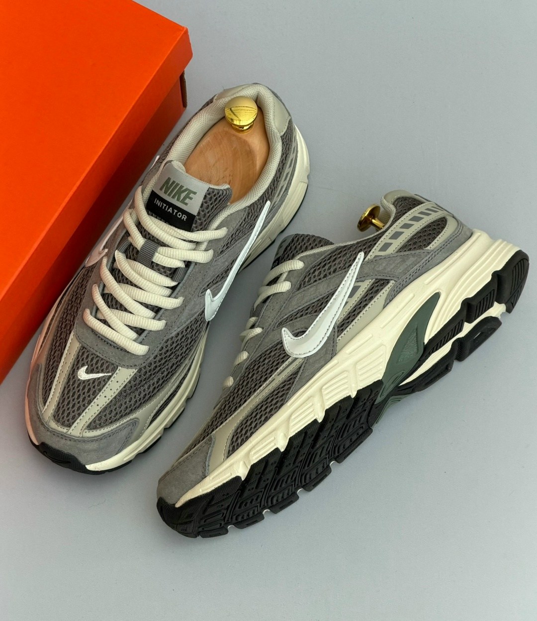 кроссовки nike initiator,кроссовки nike,мужские кроссовки,кросівки чоловічі nike initiator white brown,кроссовки мужские женские