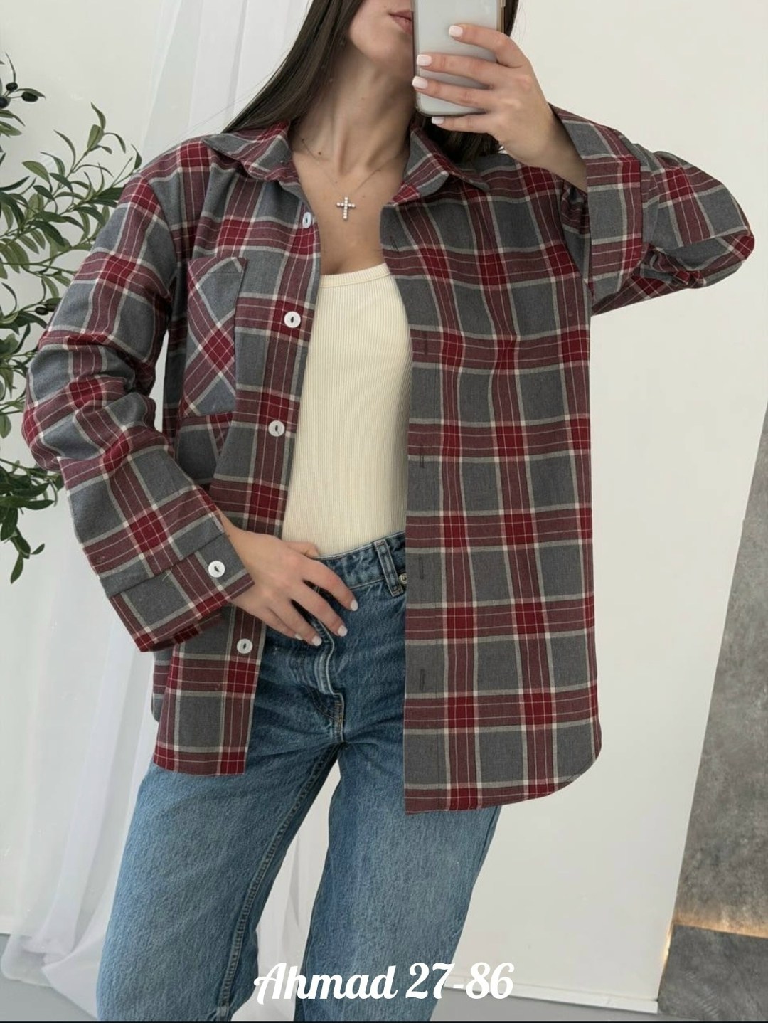 рубашка в клетку,рубашка в клетку женская,женская рубашка оверсайз в клетку,рубашка в клетку хлопковая оверсайз 4times,рубашка женская