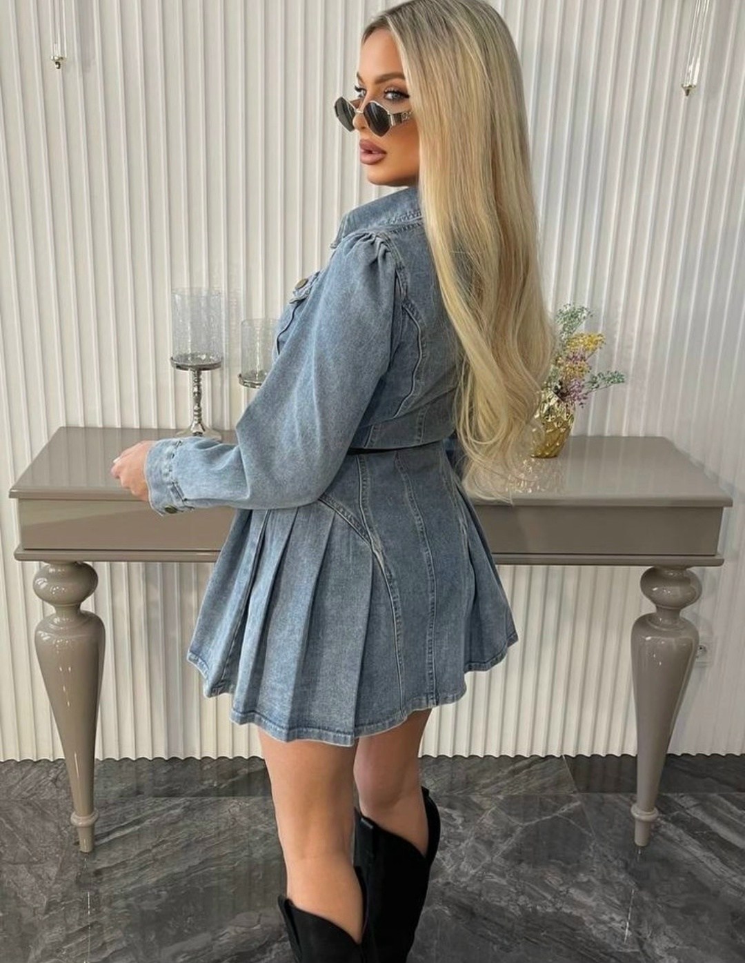 джинсовое платье-рубашка,джинсовое платье,женское джинсовое платье с длинным рукавом,женское джинсовое платье,джинсовое платье-рубашка для женщин