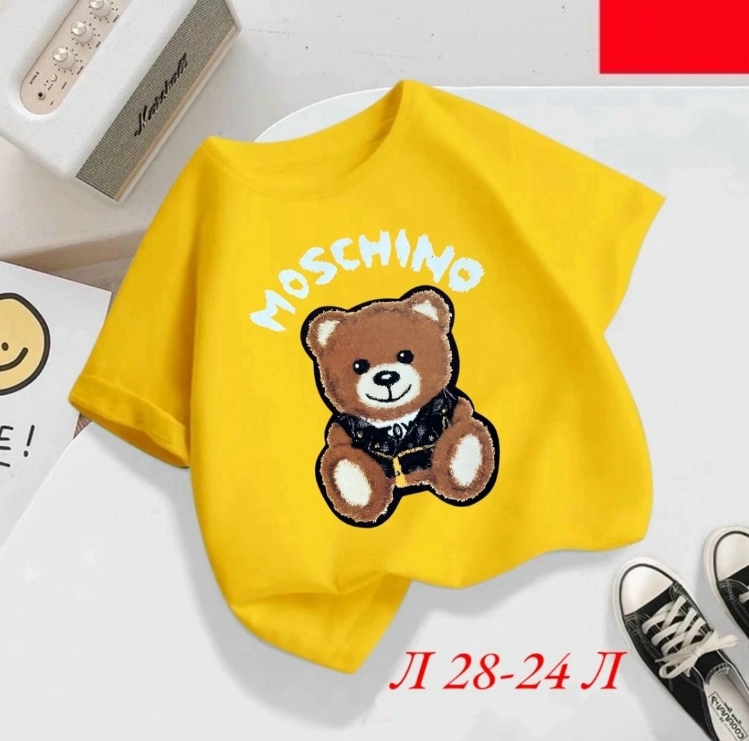 футболки детские,футболки moschino,футболки для девочек,летние футболки,детская футболка