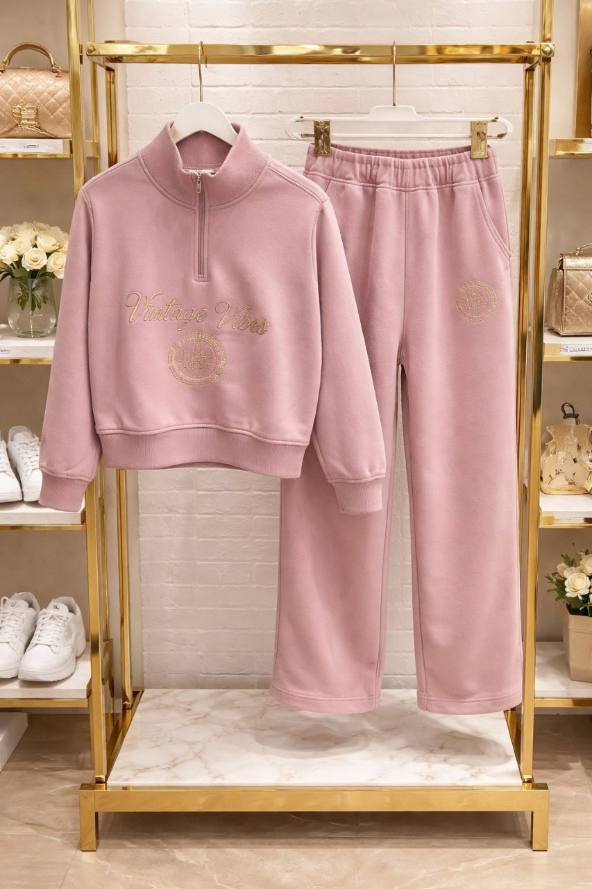 спортивные костюмы для девочек,костюм для девочек,детский костюм,одежда для девочек,костюм детский (толстовка, брюки) minaku цвет розовый