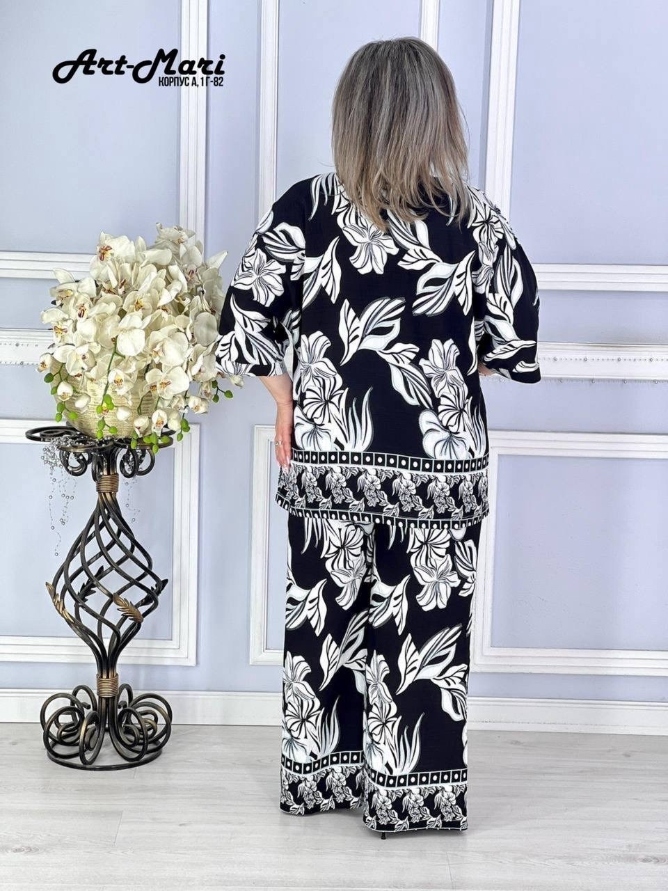 женский брючный костюм двойка,,женские костюмы, больших размеров