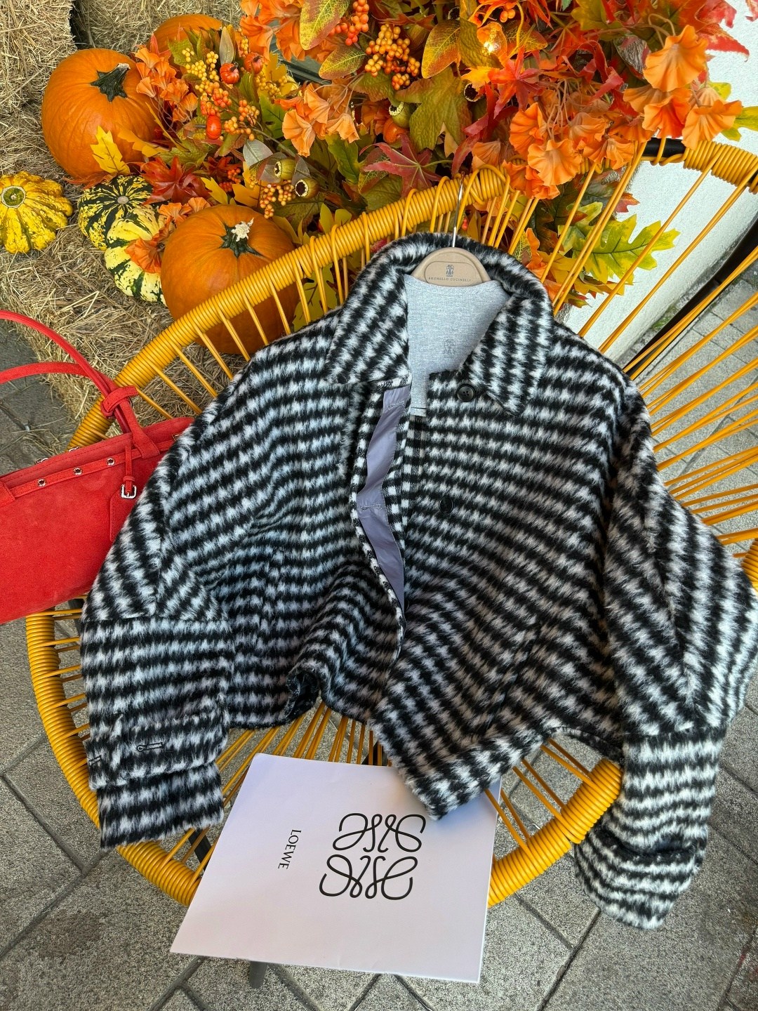 пальто в клетку,куртка модная,куртка в клетку,утепленное шерстяное пальто в клетку с двойными карманами модель s218 в корейском стиле,клетчатое пальто