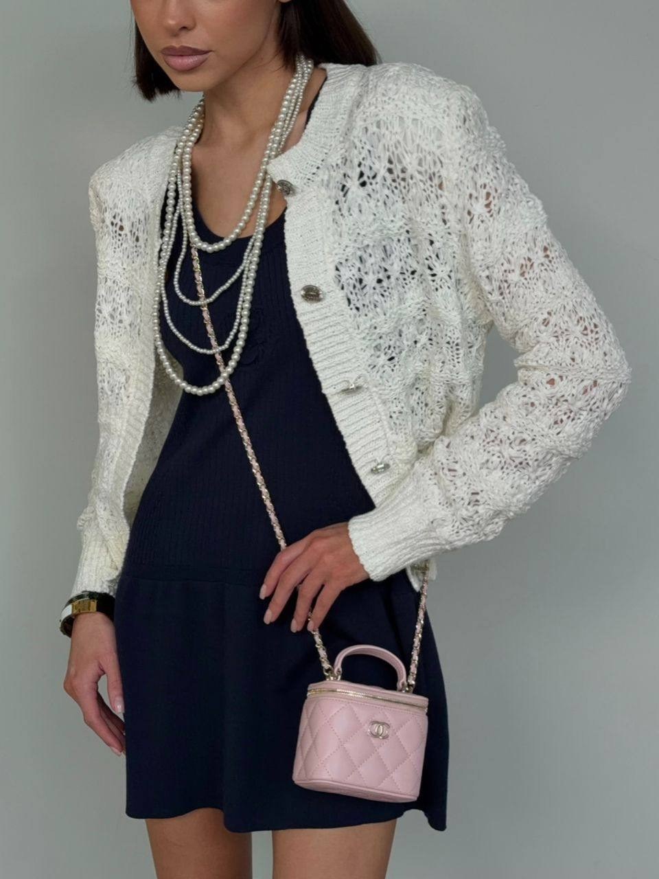 модные образы,комплект кардиган,мода стиль,шанель мода