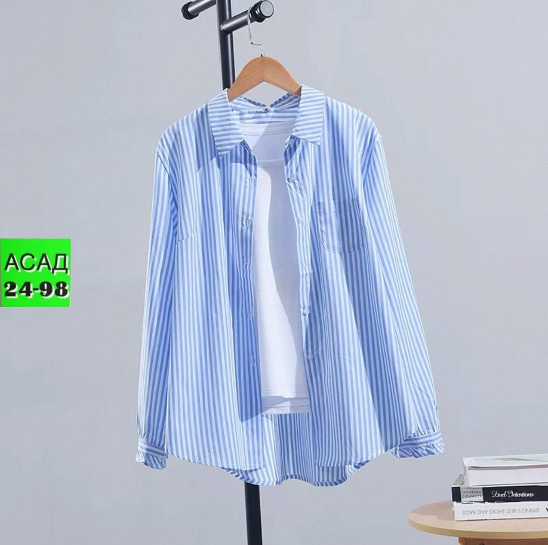 женская рубашка,повседневная рубашка,рубашка в полоску женская,рубашка в полоску,повседневная рубашка в полоску